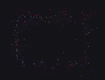 Rectangle emitter with direction range from 0 to 2 PI.
